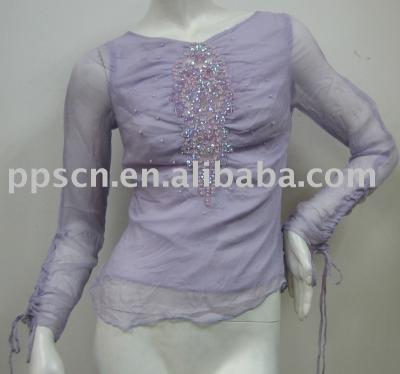 ladies` fashion blouse (ladies` fashion blouse)