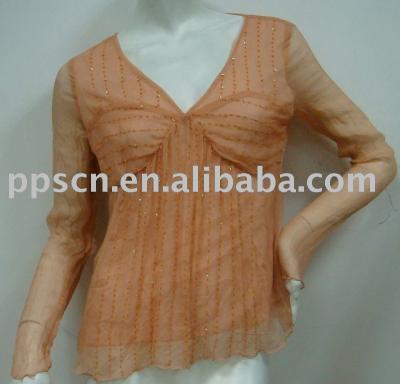 Ladies` fashion blouse (Ladies` fashion blouse)