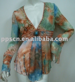 Ladies` fashion blouse (Ladies` fashion blouse)