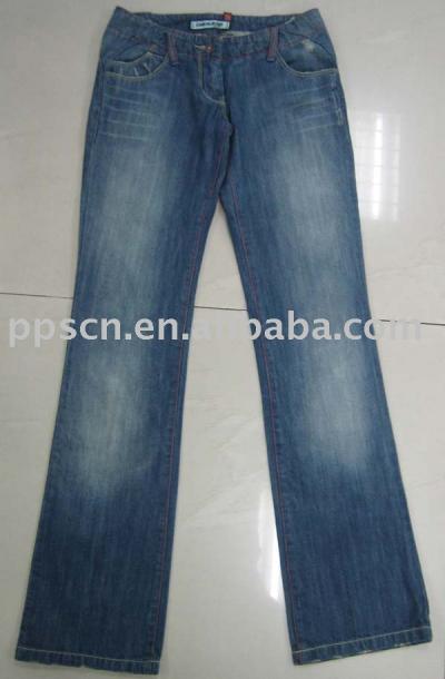ladies` fashion jeans (ladies` fashion jeans)
