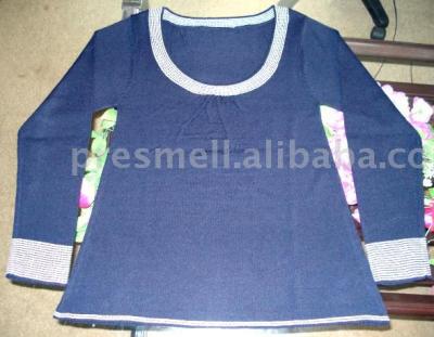 100% Acrylic Crew Neck Ladies Sweaters. (100% Acrylic Crew Neck Ladies Sweaters.)