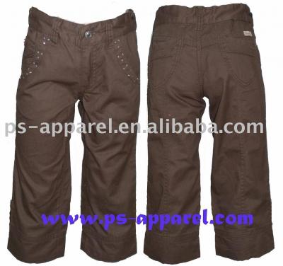 girl`s capri pants, casual wear (girl`s capri pants, casual wear)