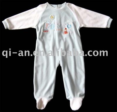Babies` 80% cotton 20% polyester knitted romper/ jumpsuit (Bébés `80% coton 20% polyester tricoté romper / Jumpsuit)