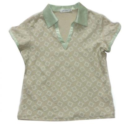 Color Cotton Jacquard Ladies` T Shirts (Color Cotton Jacquard Ladies` T Shirts)