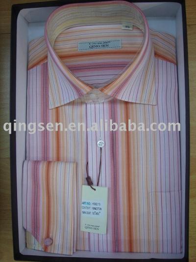 men`s yarn dyed shirt (Men `s garngefärbt shirt)