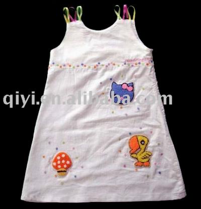 little girl`s dress (little girl`s dress)