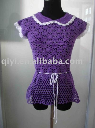 girl`s crochet top (girl`s crochet top)