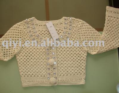 ladies crochet cardigan (ladies crochet cardigan)