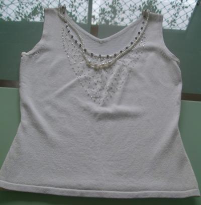 ladies knitted tank top (ladies knitted tank top)