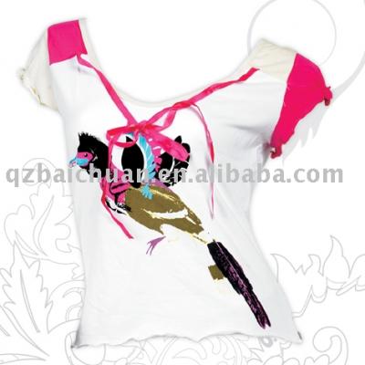 Hot selling girl`s t shirt (Hot girl de vente de l `t shirt)