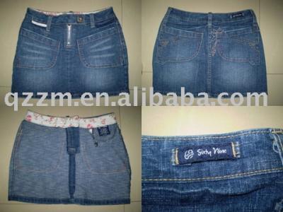Girl`s Jean Skirts (Girl`s Jean Skirts)