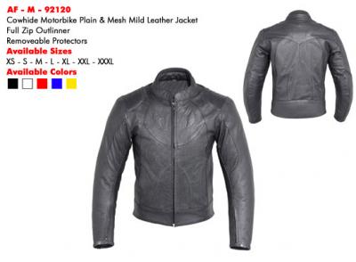 Leather Motorbike Jacket (Leather Motorbike Jacket)