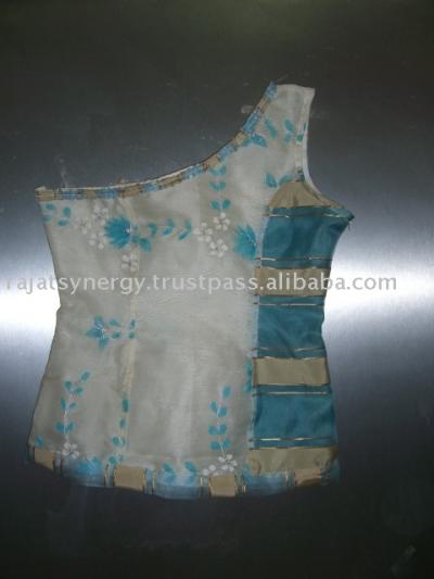 Designer Silk One Shoulder Ladies` Top (Конструктор Шелкового одно плечо Дамские Вверх)