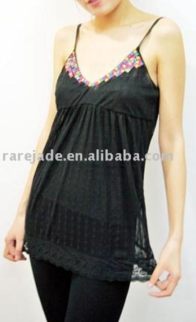 halter dress (Robe dos nu)