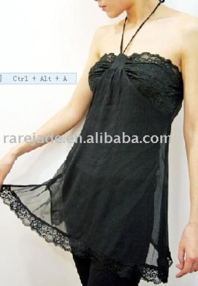 silk halter dress (шелковые платья недоуздок)