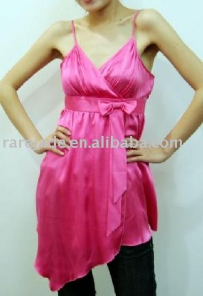 silk halter dress (шелковые платья недоуздок)