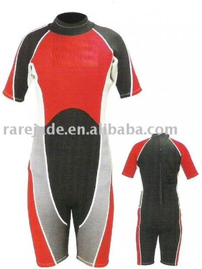 Men`s shorty wetsuit (Men `s wetsuit shorty)