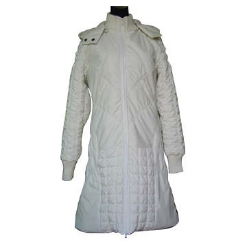Ladies `100% Nylon Polyester Padding Coat (Ladies `100% Nylon Polyester Padding Coat)