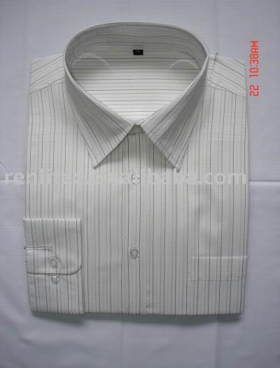 CVC 55/45 yarn dyed men`s shirts