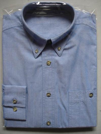 Men`s CVC oxford shirt, solid dyed (Men `s CVC Oxford Shirt, feste gefärbt)