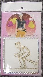 iron on DIY rhinestone motifs for retail