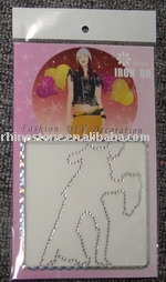 DIY iron on rhinestone motifs for retail (DIY Eisen auf Strass-Motive für den Einzelhandel)