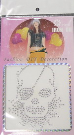 DIY iron on rhinestone motifs for retail (DIY Eisen auf Strass-Motive für den Einzelhandel)