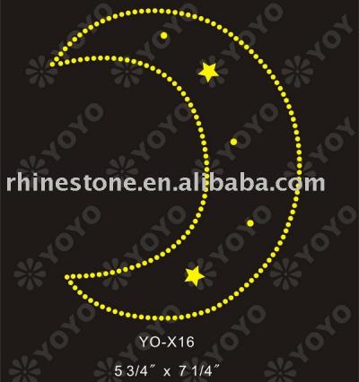 Heat transfer Butterfly rhinestone motif for T-Shirt and Garment (Теплообмен бабочка Rhinestone мотивом для футболки и одежда)