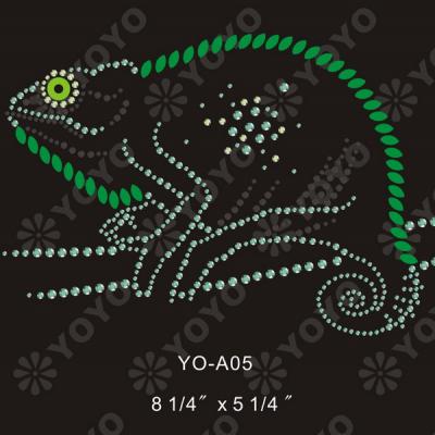Heat transfer Animal rhinestone motif for Garment (Теплообмен Животный Rhinestone мотив для одежды)