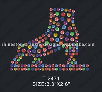 Iron-on Transfer/Hot Fix Rhinestone Motif (Термонаклеек / Hot Fix Rhinestone Motif)