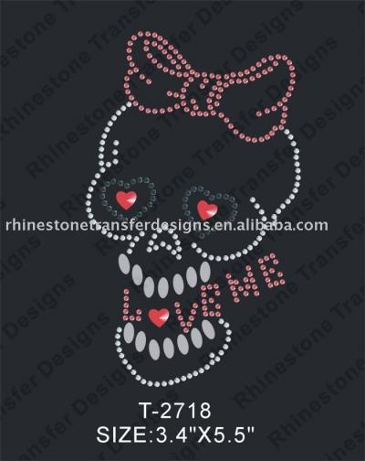 Hot Fix Rhinestone /Studs Motif (Hot Fix Strass / Ohrstecker Motiv)
