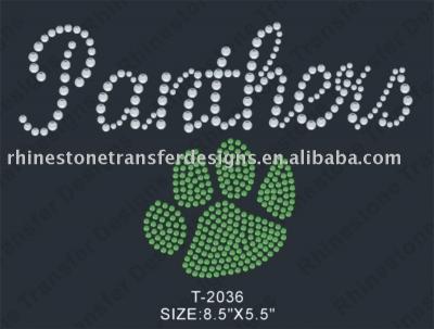Hot Fix Rhinestone Motif (Hot Fix Strass Motiv)