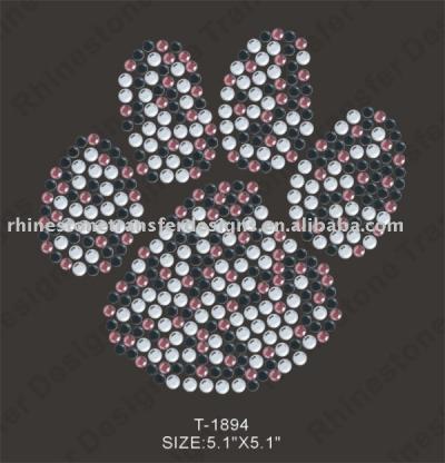 Garment Accessory-Iron-on rhinestone transfer (Bekleidungs-Zubehör-Eisen-auf Strass Transfer)