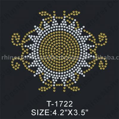 Garment Accessory-Iron-on rhinestone transfer (Bekleidungs-Zubehr-Eisen-auf Strass Transfer)