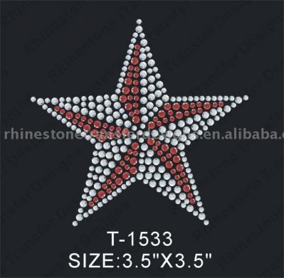 Hot Fix Heat Rhinestone Sticker /Motif