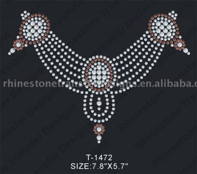Hot Fix Rhinestone Rhinestuds Motif (Hot Fix Strass Rhinestuds Motiv)