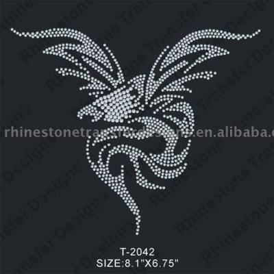 Iron-on Rhinestone Motif (Клеевая Rhinestone Motif)