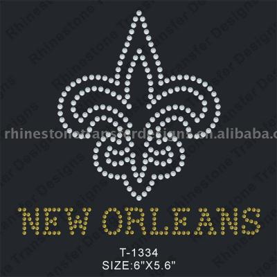 Hot Fix Rhinestome /Nailheads Motif (Hot Fix Rhinestome / Motif Nailheads)