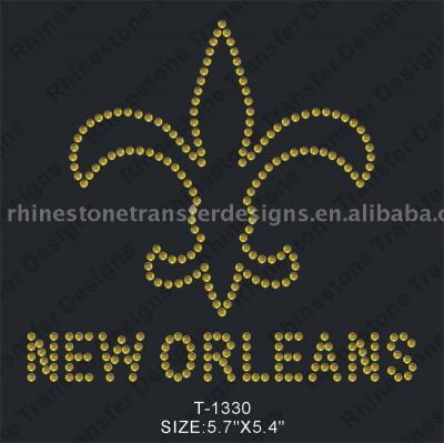 Hot Fix Rhinestone/Nailheads Motif (Hot Fix Strass / Nailheads Motiv)