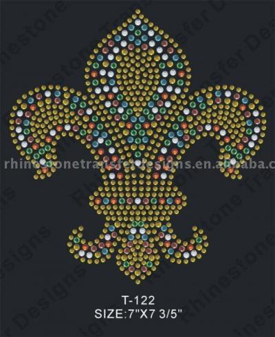 Hot Fix Rhinestone Motif (Hot Fix Strass Motiv)