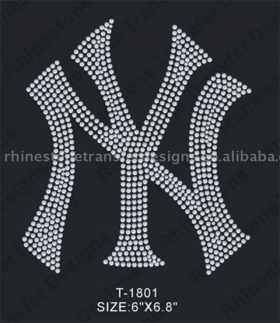 Garment Accessory-Iron-on rhinestone transfer (Bekleidungs-Zubehr-Eisen-auf Strass Transfer)
