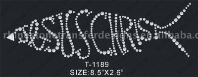 Hot Fix Rhinestone /Studs Motif (Hot Fix Strass / Ohrstecker Motiv)
