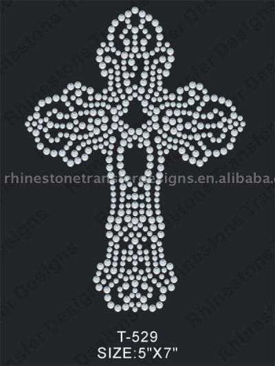 Iron-on rhinestone heat transfer (Клеевая Rhinestone теплообмена)