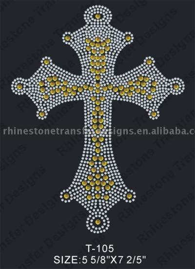Hot Fix Rhinestome /Nailheads Motif (Hot Fix Rhinestome / Motif Nailheads)