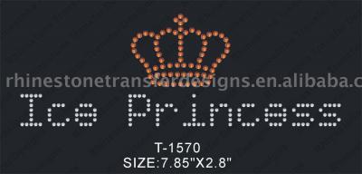 Garment Accessory-Iron-on rhinestone transfer (Bekleidungs-Zubehr-Eisen-auf Strass Transfer)