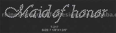 Hot Fix Heat Rhinestone /Studs Motif