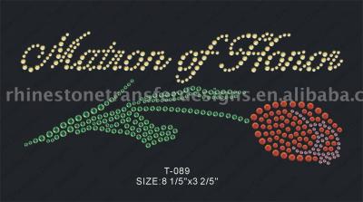 Iron-On Stud Transfer (Клеевая Стад передаче)