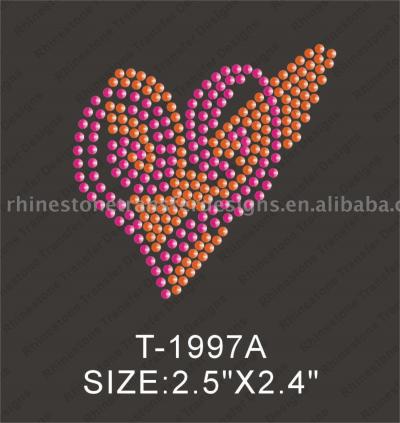 Rhinestone Iron-On Motif (Rhinestone клеевая Motif)