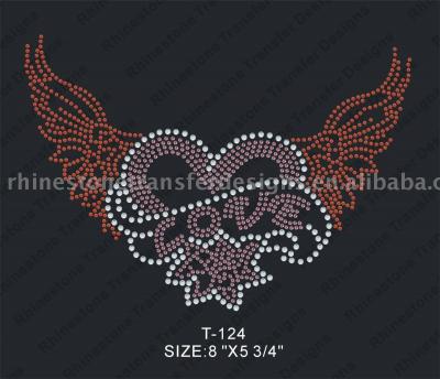 Rhinetone Studs Heat Transfer (Rhinetone коты Теплообмен)