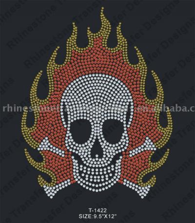T-1422 Rhinestone Heat Transfer (T 422 Rhinestone Теплообмен)